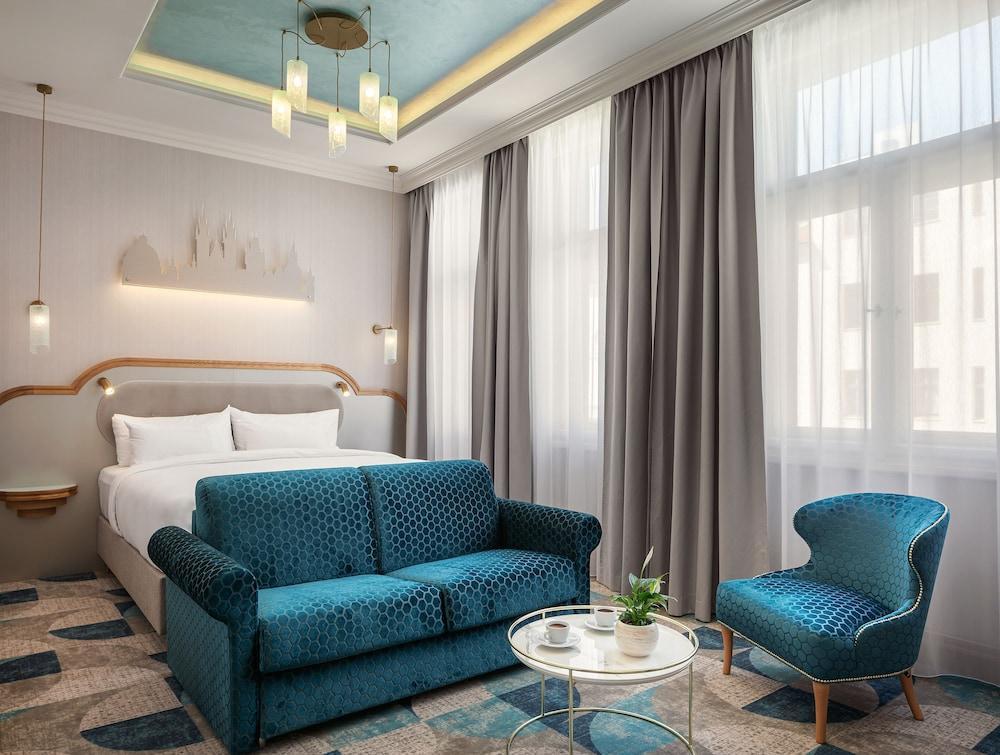 Allure Hotel & Residence Prague Room Type - Deluxe Double Room, 1 Queen Bed with Sofa bed, Balcony Allure Hotel & Residence Prague Room Type - Deluxe Double Room, 1 Queen Bed with Sofa bed, Balcony