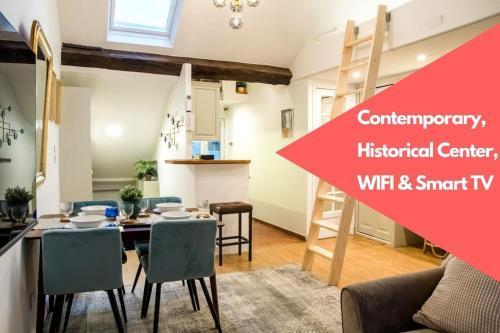 Spacious studio in Paris Hyper Center - Smart TV & WIFI - 4P Room Type - Studio Apartment