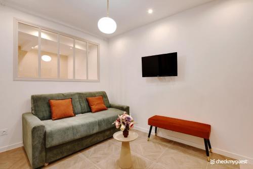 Cosy apartment - 1BR-4P - Sentier - Tap to explore photos