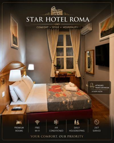 STAR HOTEL ROMA Room Type - Double Room