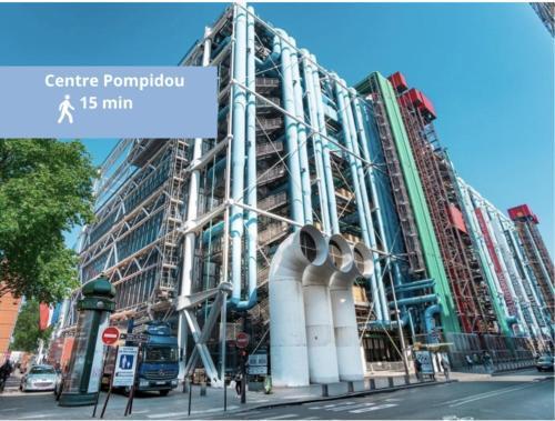 Appartement moderne au centre de Paris, 3ème