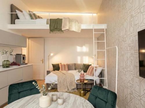 TurnKey I Angelo Roma Apartments Room Type - Studio - Split Level
