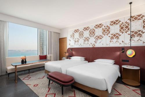 Andaz Doha, by Hyatt Room Type - Twin Room with Sea View