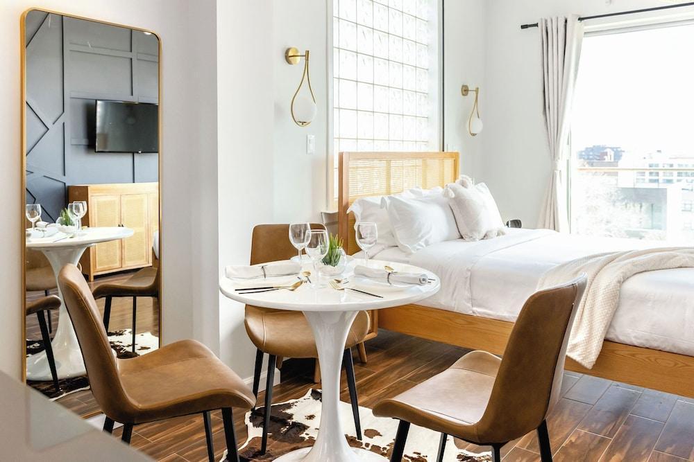 The Modernist Hotel Room Type - Studio Suite with Balcony - King Bed The Modernist Hotel Room Type - Studio Suite with Balcony - King Bed