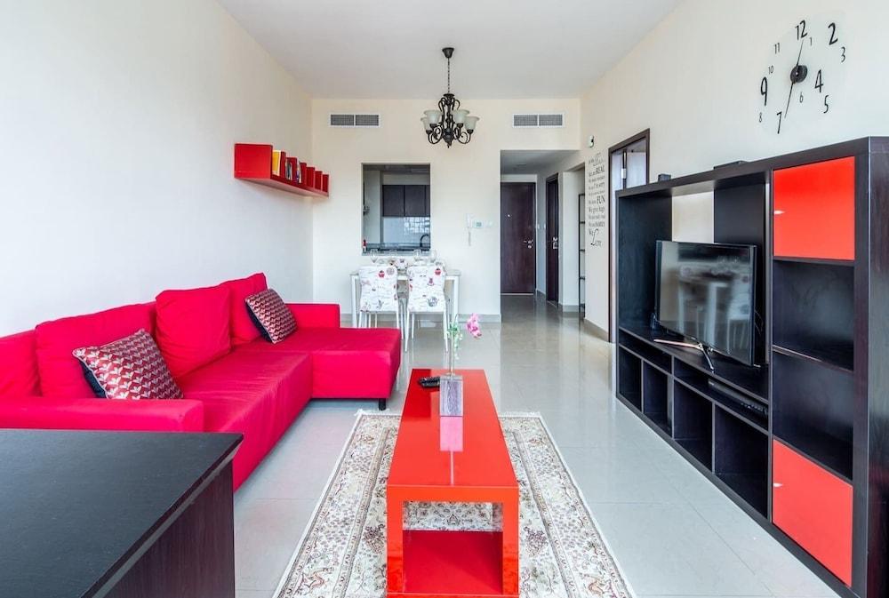 Regal 1BR Apartment With Tranquil Settings in Jvc! - Tap to explore photos