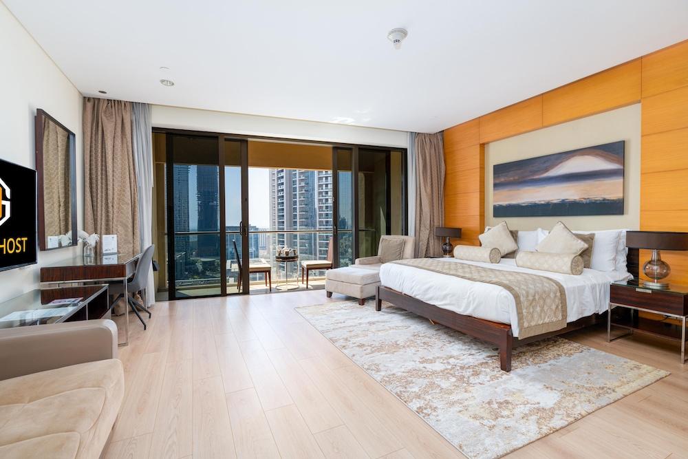 SuperHost - Spacious Studio With Direct Burj Khalifa View I Address Dubai Mall