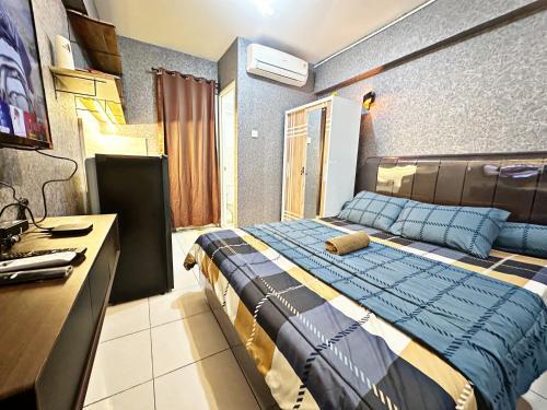 Comfy Studio with Smart Tv Fast Wifi at Baywalk Mall Tower C