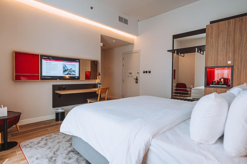 INK Hotel Dubai Room Type - Deluxe Room with Terrace and Canal View INK Hotel Dubai Room Type - Deluxe Room with Terrace and Canal View