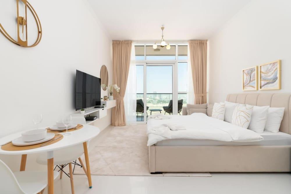 Elegant Studio at Damac Hills Carson B - Tap to explore photos
