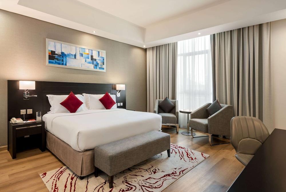 Ramada by Wyndham Dubai Barsha Heights Room Type - Explorer King Room Smoking | Dubai with Free Shuttle