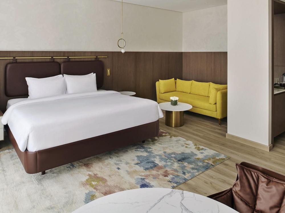 Movenpick Hotel Jumeirah Village Triangle Room Type - Premium Room, 1 Double Bed, City View