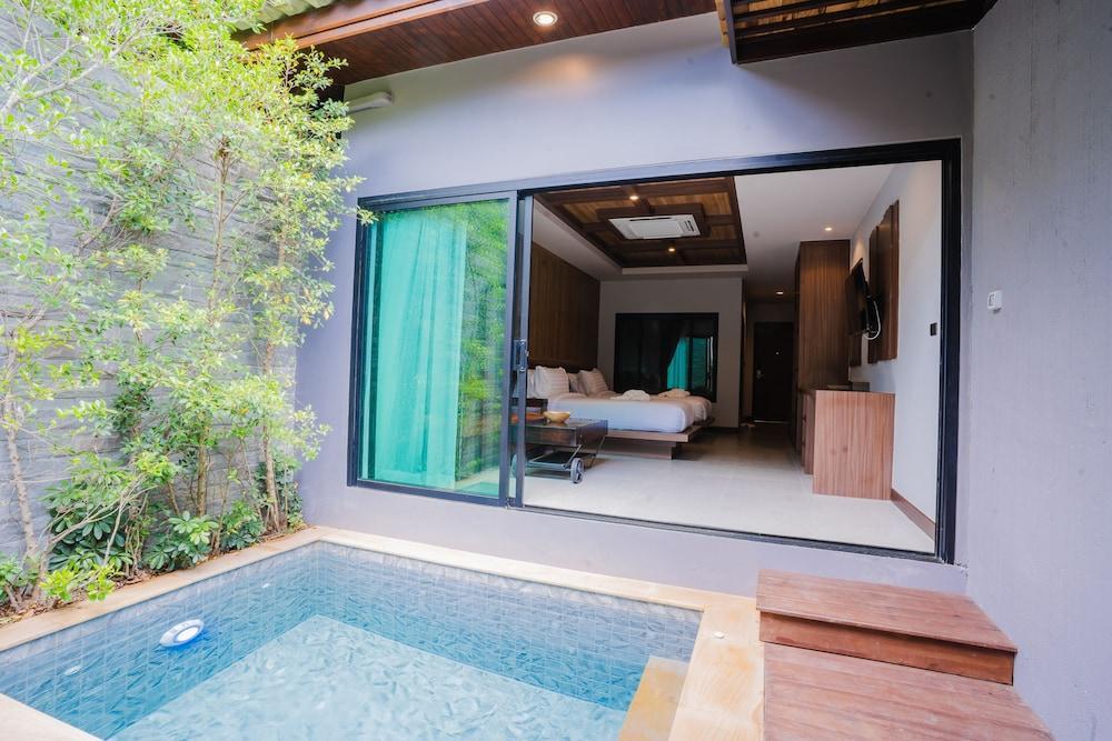 Malabar  Pool Villa Phuket Room Type - deluxe twin bed with private pool