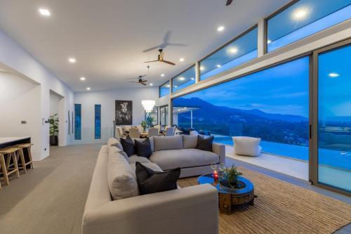 Villa Anushka - Luxury 6BR Koh Samui Villa with Staff, Breakfast & Sea Views - Tap to explore photos