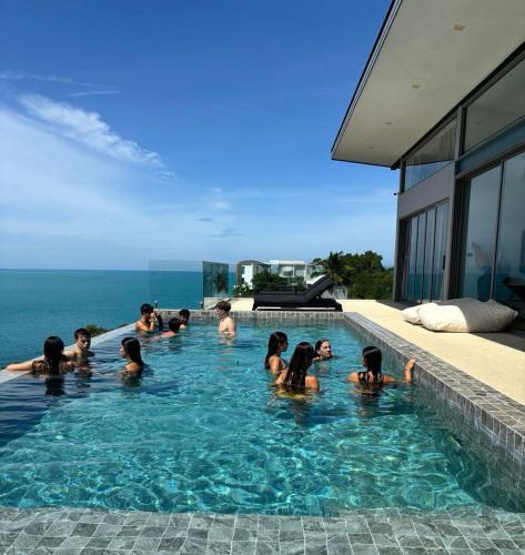 Villa Anushka - Luxury 6BR Koh Samui Villa with Staff, Breakfast & Sea Views - Tap to explore photos