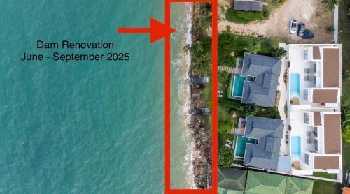2H RESORT KOH SAMUI Room Type - Two-Bedroom Villa with Private Pool - Beach Front