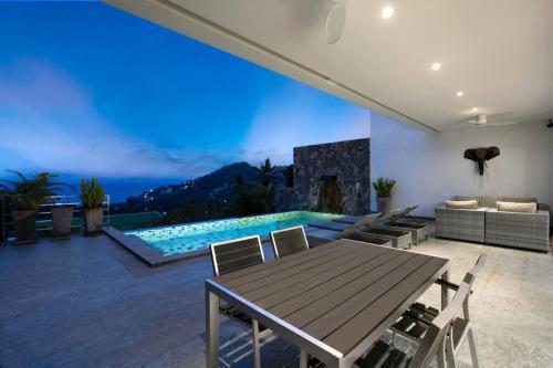 VILLA DOVE Modern Infinity Sea View Pool - Tap to explore photos