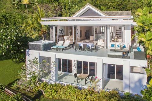 Villa Nirvana - Beachfront Tropical Chic 4BR Haven in Cape Panwa, Phuket - Tap to explore photos