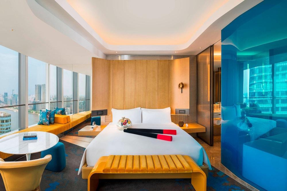 W Shanghai - The Bund Room Type - Marvelous Room, Room, 1 King Bed, River View W Shanghai - The Bund Room Type - Marvelous Room, Room, 1 King Bed, River View