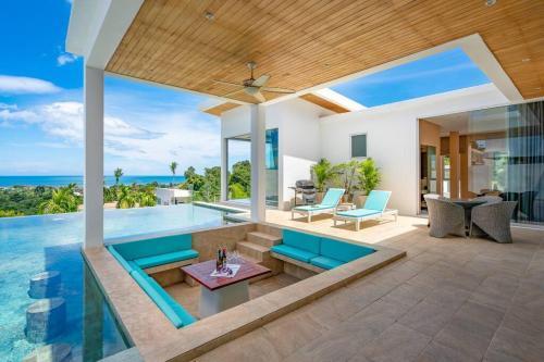 Silver Beach 3br Sea View Pool&Wine Private Villa - Tap to explore photos