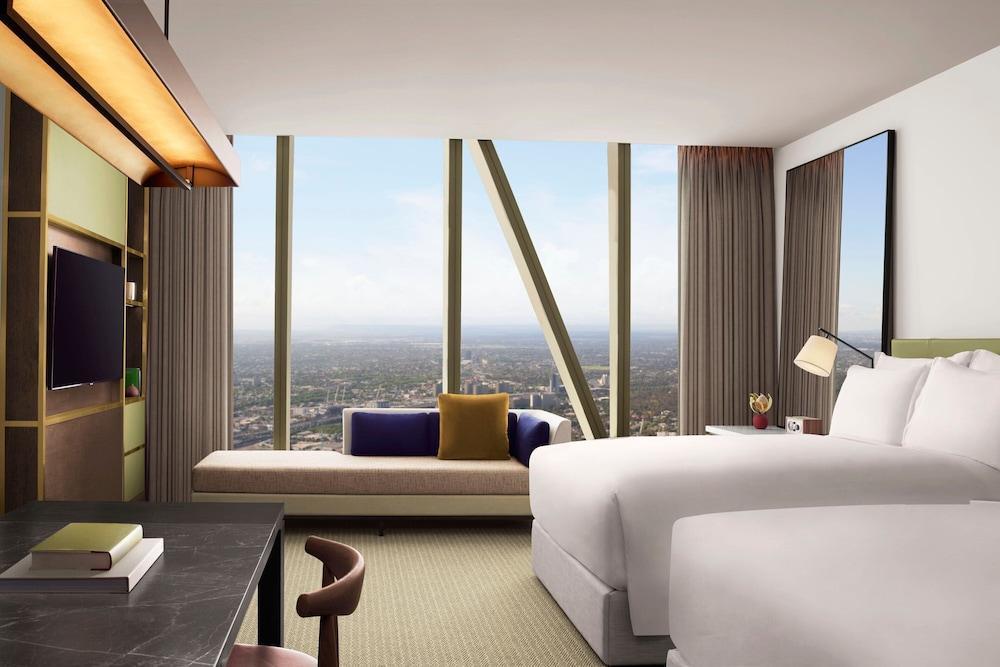 The Ritz-Carlton, Melbourne Room Type - Premier, City View, 2 Double Bed