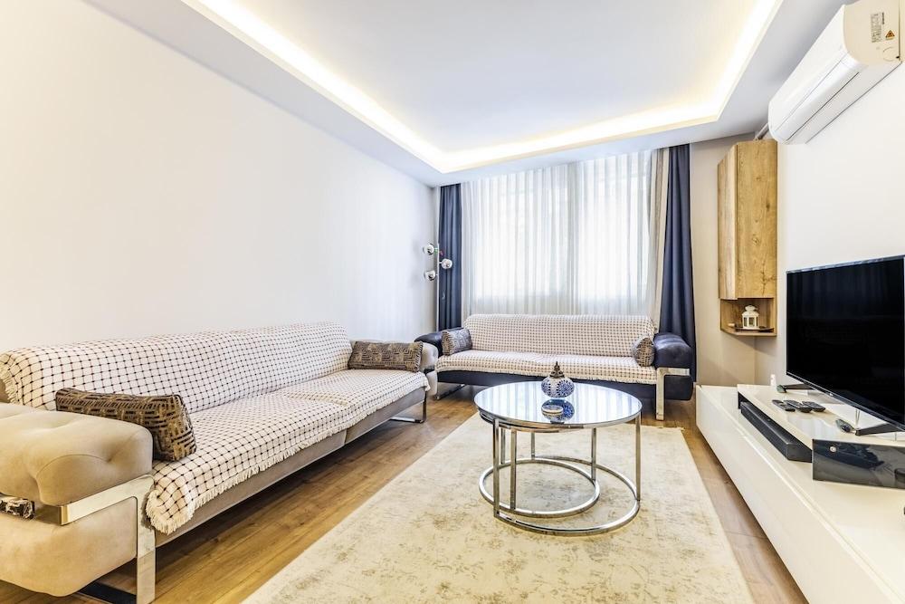 Modern and Central Flat Near Seashore and Marmaray - Tap to explore photos