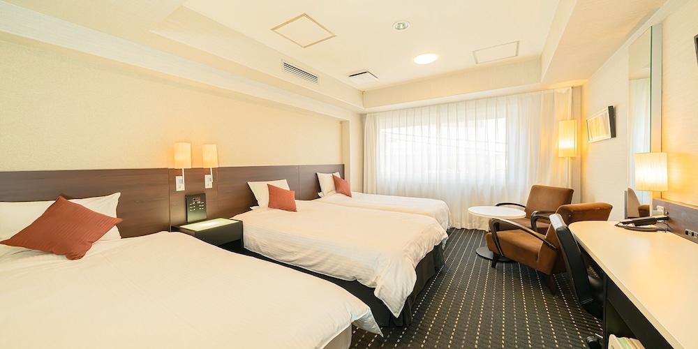 kanda station hotel Room Type - Basic Room, 3 Twin Beds, Non Smoking