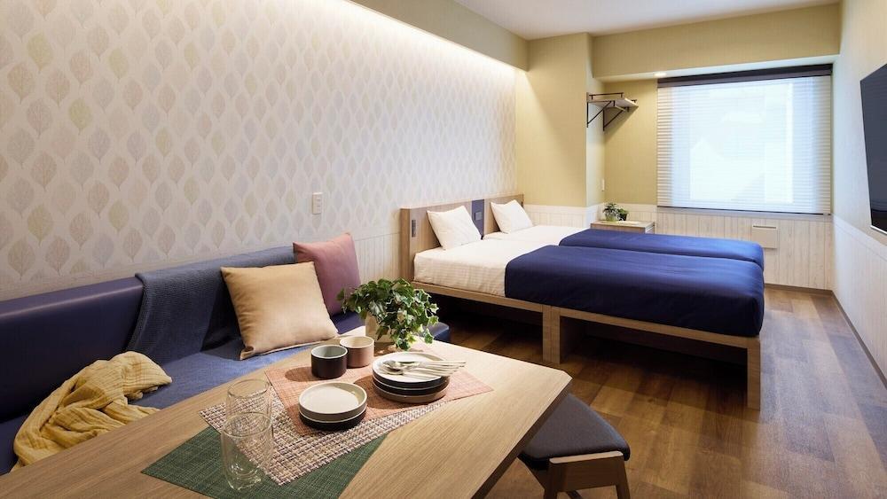 Minn Ueno Shin-Okachimachi Room Type - Standard Room, Multiple Beds, Non Smoking, Kitchen