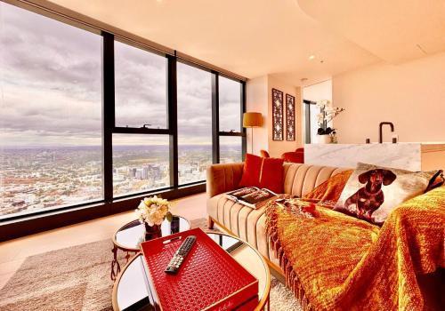 High rise top view 2bed2bath - Tap to explore photos