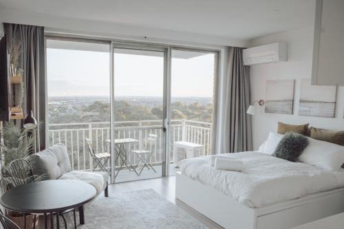 Cosy studio with a big view