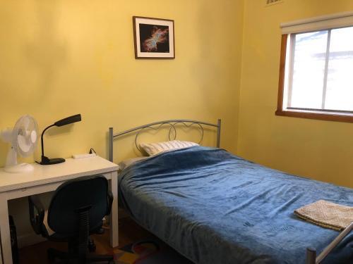 A single room near the railway station