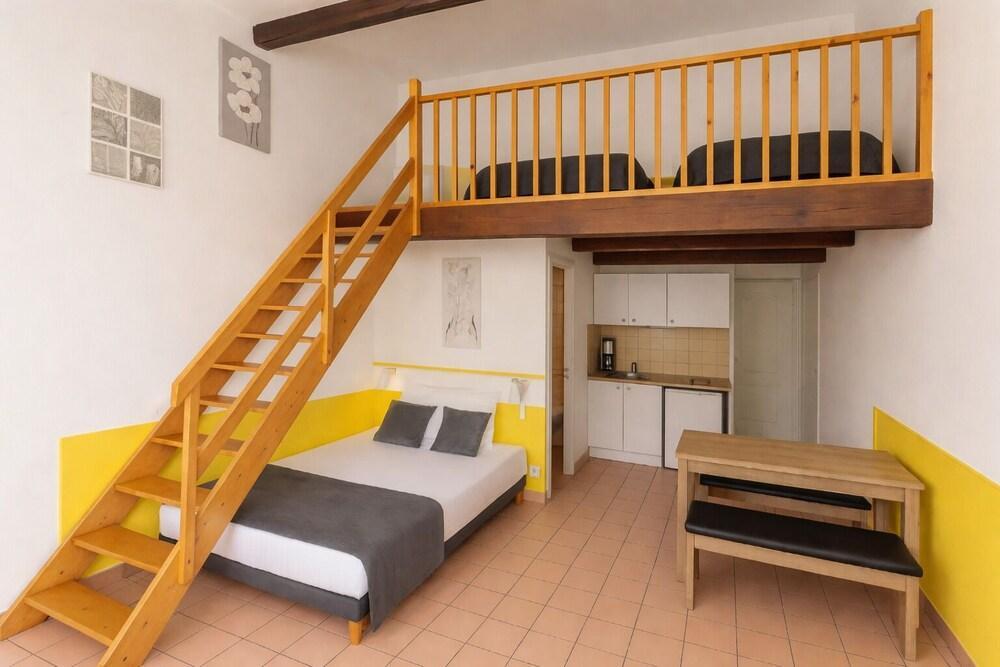 Résidence Chlorophylle Room Type - Mezzanine Studio 2 to 4 persons - Kitchenette