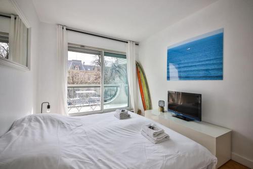 Appart 4pers#Trocadero#Terrasse#Chill