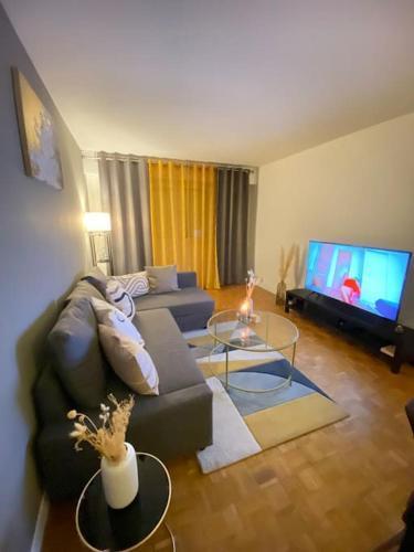 Superbe appartement proche de Paris - Tap to explore photos
