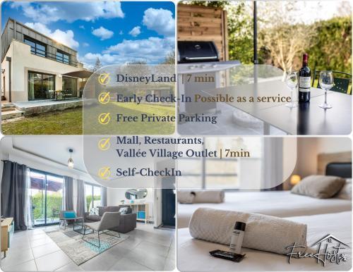 Magny's Oasis - DisneyLand 5min - Private Parking - Terrace & Garden