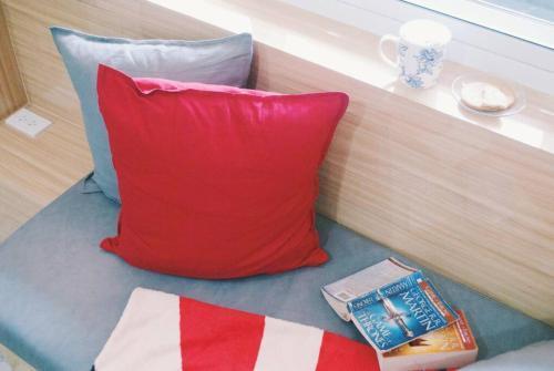 Double Studio, Private Bath, Shared Kitchen with Local Family by Pillows & Purrs - Tap to explore photos