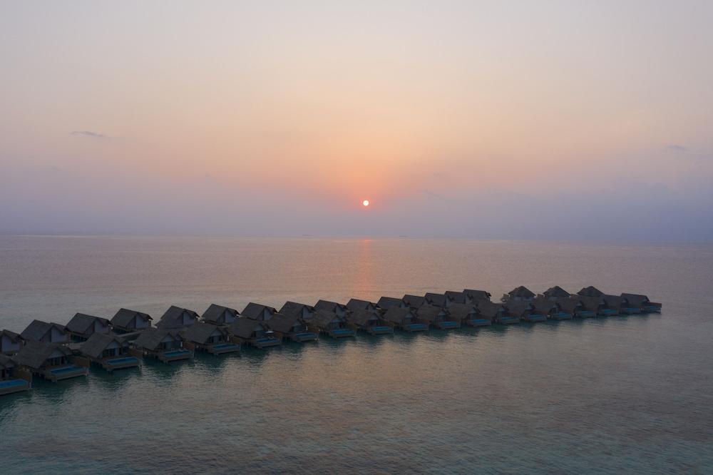 Emerald Faarufushi Resort & Spa Room Type - Sunset Water Villa with Pool