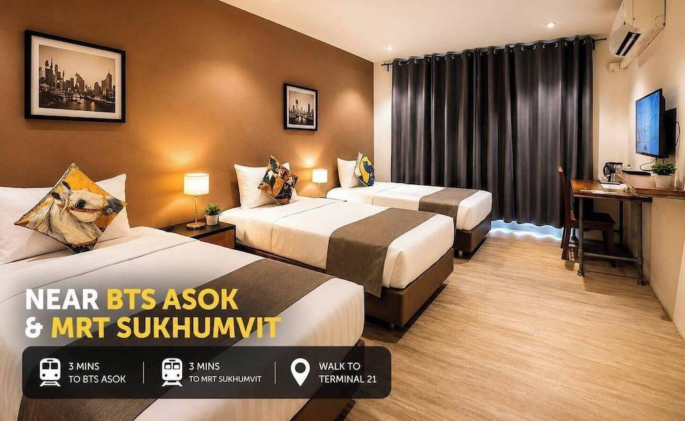 STUDIO F SUKHUMVIT Room Type - Triple Room