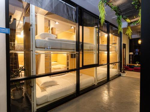 Khao San Social Capsule Hostel Room Type - Single Bed in Mixed Dormitory Room