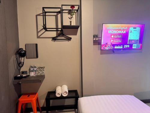 BB House Rambuttri2 บีบี เฮ้าส์ รามบุตรี2 Room Type - Twin Room with Private Bathroom