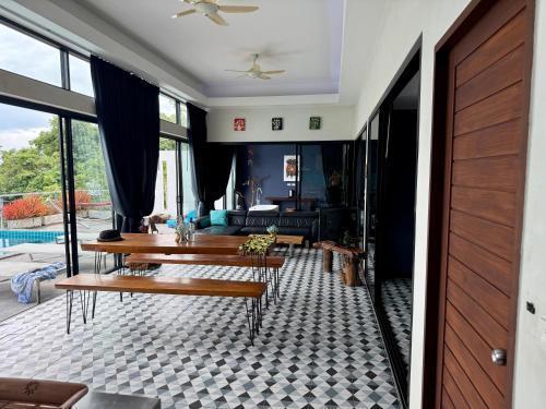 Ko Samui Seaview pool villa Seren with car - Tap to explore photos