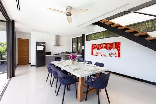 Loft Style 4BR Villa Sunset Garden 4 with 12m Salt Water Pool, near NaiHarn - Tap to explore photos