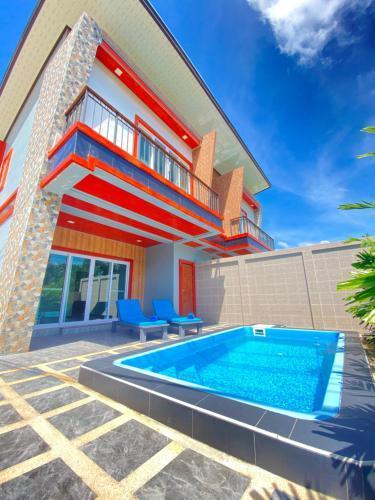 Blue Aura Pool Villa - Tap to explore photos