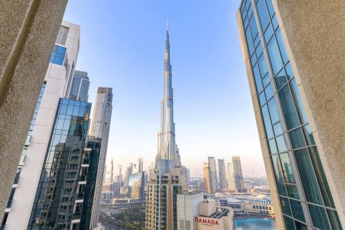 Silkhaus with Burj Khalifa view1BDR with modern amenities