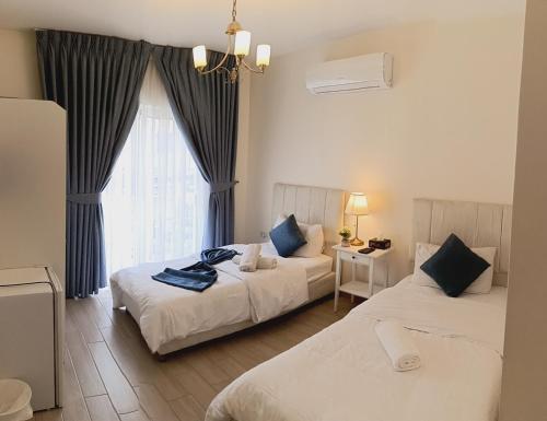 The Boutique Hotel Amman Room Type - Deluxe Double or Twin Room with Balcony