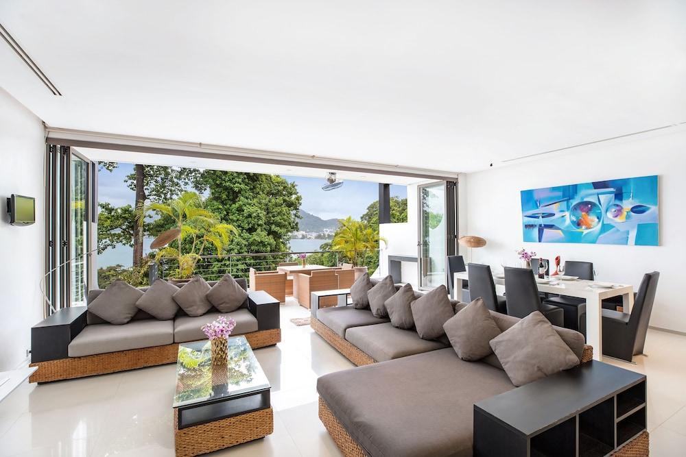 Patong Bay 3BR Full Seaview Villa - Tap to explore photos