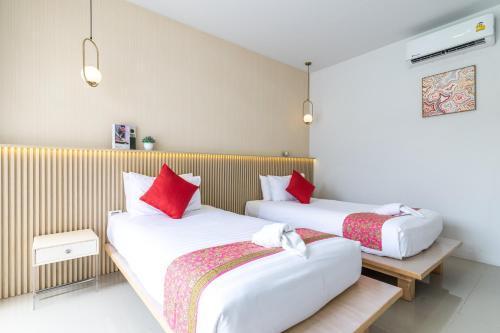 Andaman Sea Best Pool Access and Villas Room Type - Deluxe Twin Room with Pool Access