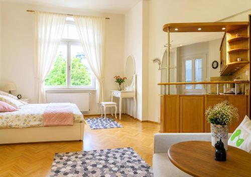 Elegant 3BR Apartment with sauna in Prague Centre