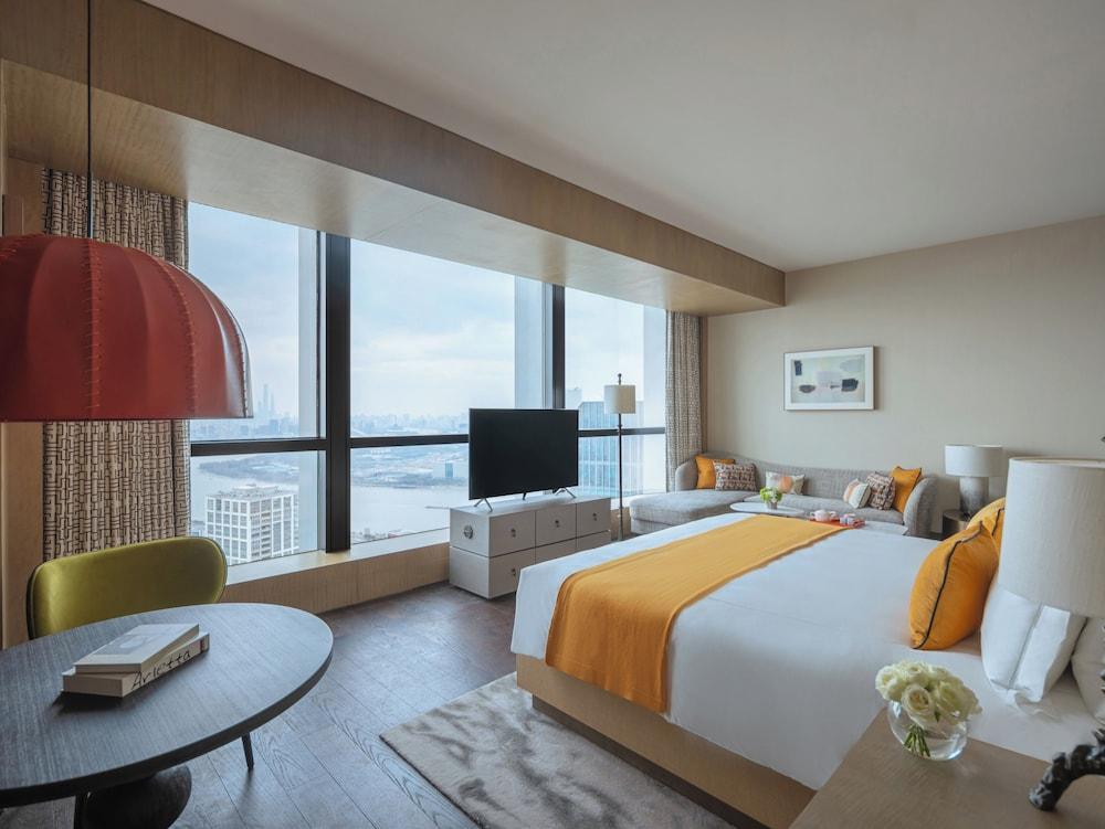 MGM Shanghai West Bund Room Type - Premier River View King Room-Iconic Shanghai Skyline View MGM Shanghai West Bund Room Type - Premier River View King Room-Iconic Shanghai Skyline View