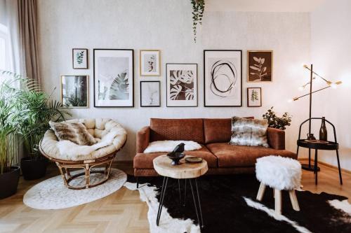 Loft apartment with balcony in centre Room Type - Two-Bedroom Apartment
