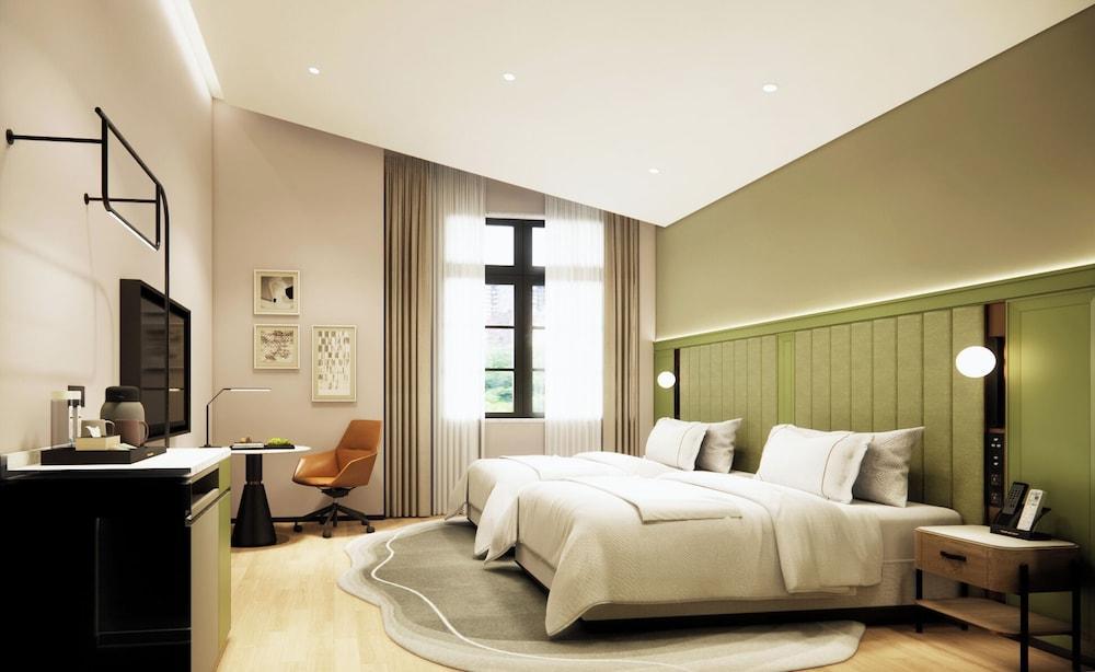 Melia Shanghai Parkside Room Type - Deluxe Room (Olive)